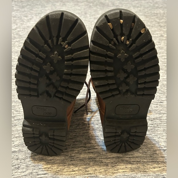 Wild Loon Ladies Lined Lace Up Leather Boots Size 7 - Picture 4 of 5